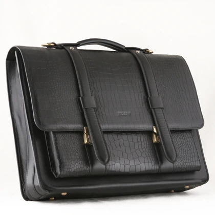 کیف اداری مردانه چرم یلسان مدل آرات کد 069-PRM