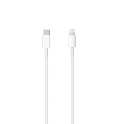 کابل شارژر USB-C به لایتنینگ اپل طول 1 متر اورجینال