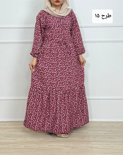 پیراهن سروناز پفکی کد محصول 873