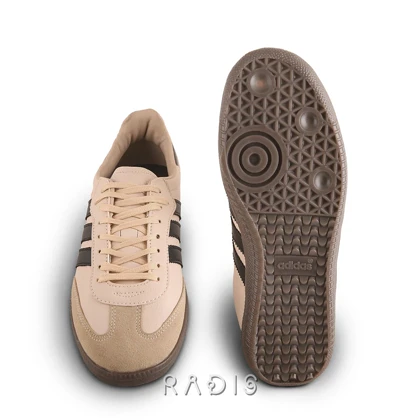 کفش روزمره مردانه چرم رادیس مدل ADIBAS کد 576-M.MC