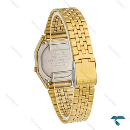 ساعت کاسیو زنانه LA680WGA-9B طلایی Casio-7441-U