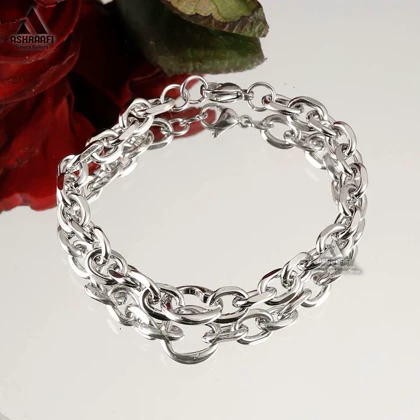 دستبند زنجیری استیل Link Chain Bracelet S