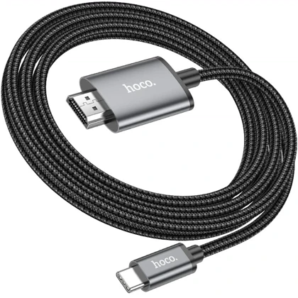 کابل تبدیل تایپ سی به HDMI هوکو Hoco مدل UA27 وضوح 4K طول 2 متر