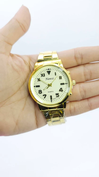 ساعت مچی مردانه نانسی Nanxi با موتور کوارتز و طراحی کلاسیک