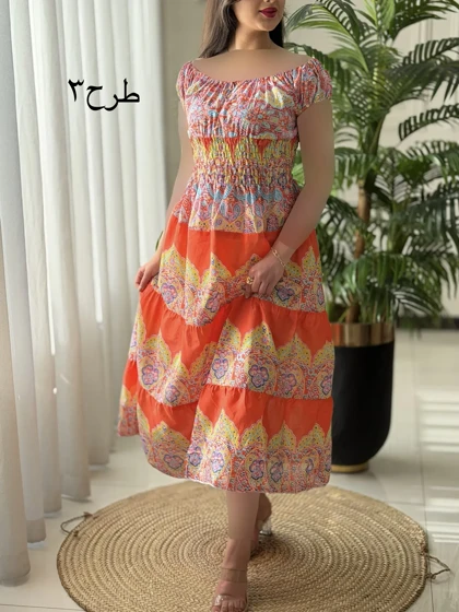 پیراهن بهار کد2461