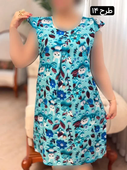 پیراهن نخی فرشته 3123