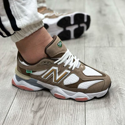 کتانی اسپرت مردانه مدل نیوبالانس NEW BALANCEرنگ قهوه ای