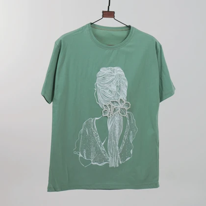 تیشرت دختر مرواریدی