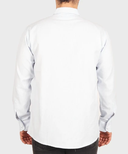 پیراهن مردانه آستین بلند بافت کبریتی 0251
