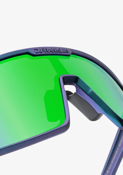عینک آفتابی دی فرانکلین مدل D.franklin Wind Full Limited Iridiscent Navy / Green