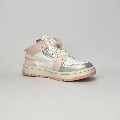 کفش بچگانه چراغدار ملودی عروسک دار صورتی