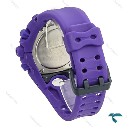 ساعت جیشاک کرونا سری GA-V01 مردانه بنفش GShock-8236-G