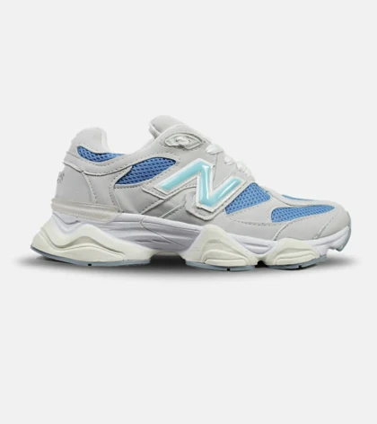 کفش کتانی زنانه طوسی آبی NEW BALANCE 9060