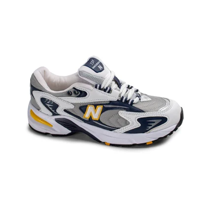 کتانی اسپرت مردانه و زنانه مدل نیوبالانس725 NEW BALANCE رنگ سفید زرد کد 9995
