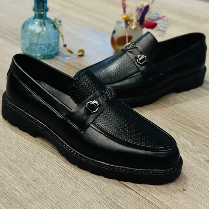 کفش مجلسی مردانه طرح لویی ویتون