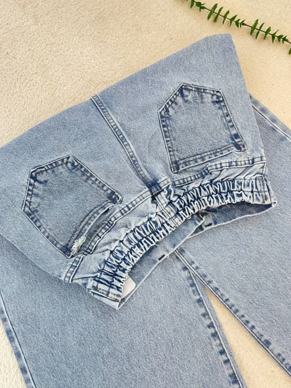 شلوار جین واید مرسدس