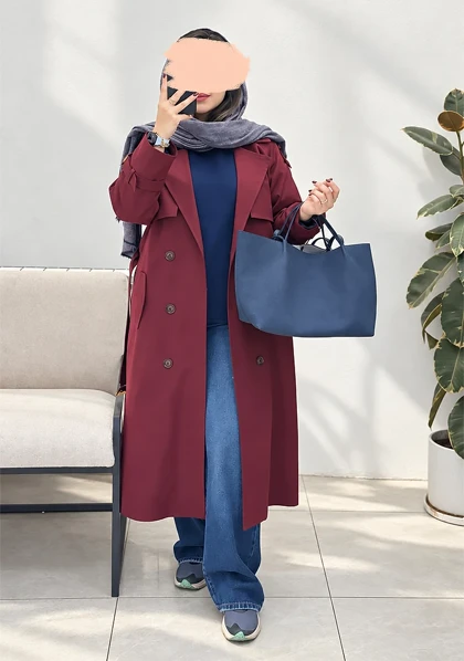 ترنچ کت آستردار ونوس