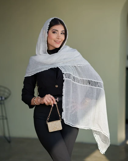 شال سنگشور دانتل تور 20584