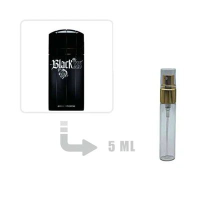 دکانت عطر ادکلن پاکو رابان بلک ایکس اس مردانه 5 میل اصلی Paco Rabanne Black XS for Men 5ml