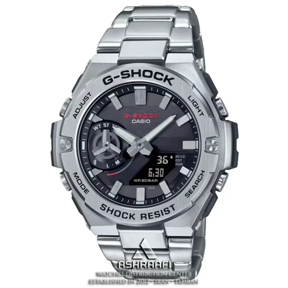 ساعت جیشاک استیل Casio G-Shock GST-B500-SK20
