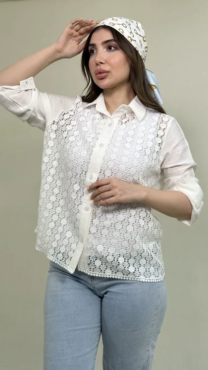 شومیز پونل کد 1127