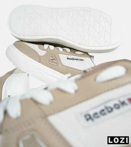 کفش مردانه و زنانه کرم قهوه ای Reebok LT Court