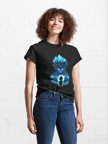 تیشرت دراگون بال تیشرت Dragon Ball طرح goku blue