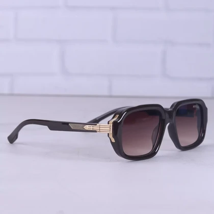 عینک آفتابی موسکات فریم مربع قهوه ای M 8509/7