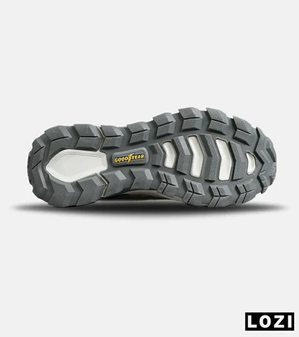 کفش کتانی طبی ورزشی کرم طوسی SKECHERS max protect v.2 مدل 7779