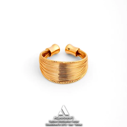 انگشتر ژوپینگ طلایی Women Ring G01