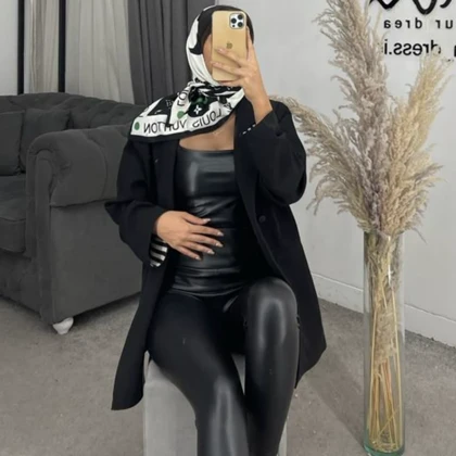 مینی اسکارف چاپی