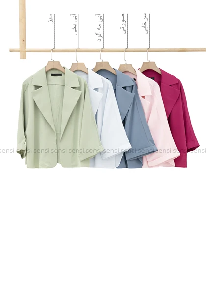 کت ژاکلین آستین کوتاه کد1005970