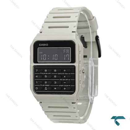 ساعت کاسیو CA-53W ماشین حساب مردانه زنانه سفید Casio-7439-U