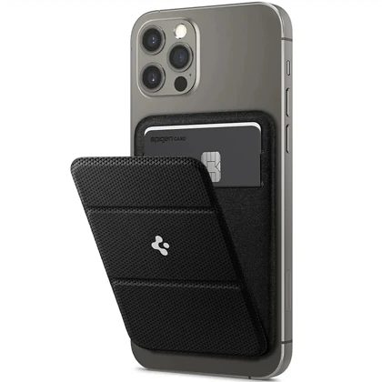 جا کارتی مغناطیسی و هولدر موبایل اسپیگن Spigen Magnetic Card Wallet Smart Fold