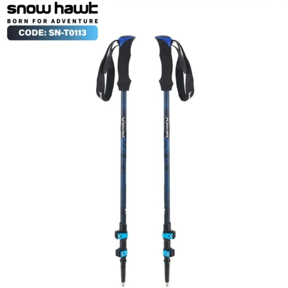 باتوم کوهنوردی کلیپسی اسنوهاک Snow Hawk مدل SN-T0113 پک 2 عددی