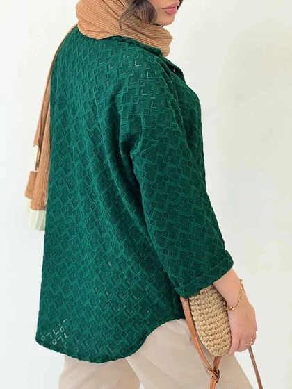 شومیز طرح لوزی سیما