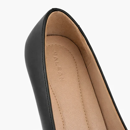 کفش پاشنه‌دار زنانه چرم یلسان مدل سیلا کد 693-GAN