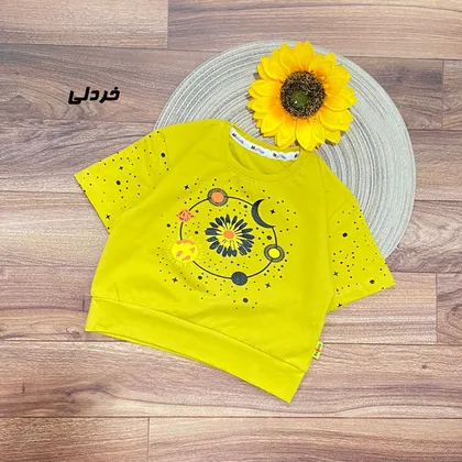 کراپ دخترونه مدل گل