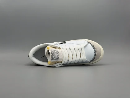 کتانی نایکی بلیزر لو جامبو سفید مشکی/ Nike Blazer low Jumbo