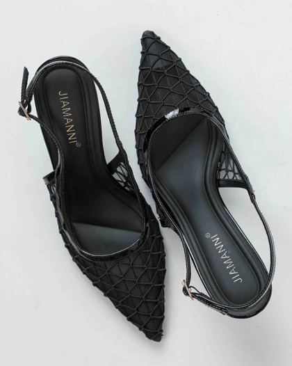 83311_55 - پاشنه توری بافت درشت 83311_55