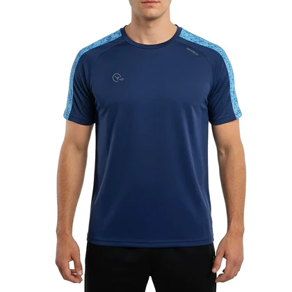 تیشرت ورزشی فلامنت سوزنی مردانه تکنیک پلاس 07 مدل TS-170