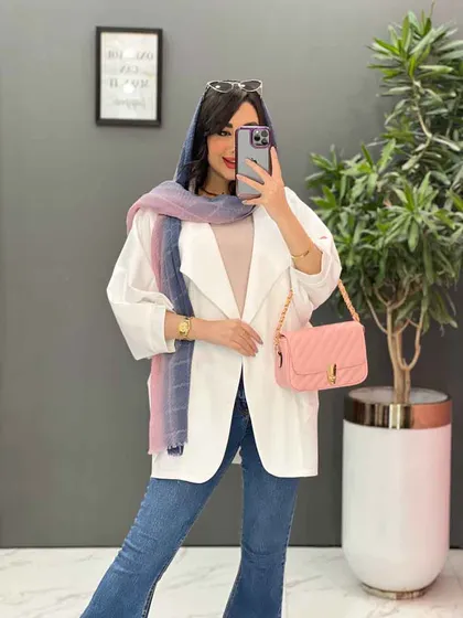 مانتو مازراتی کتی یقه آمریکایی