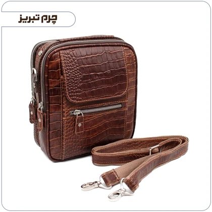کیف دوشی مردانه چرم مدل WK96