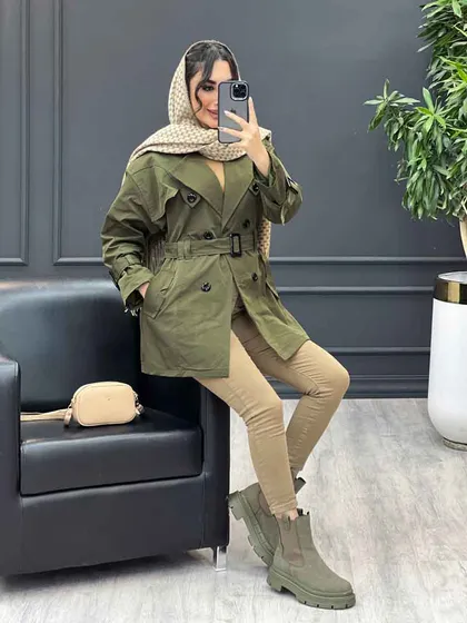 بارانی چهاردکمه ژیله پاگن