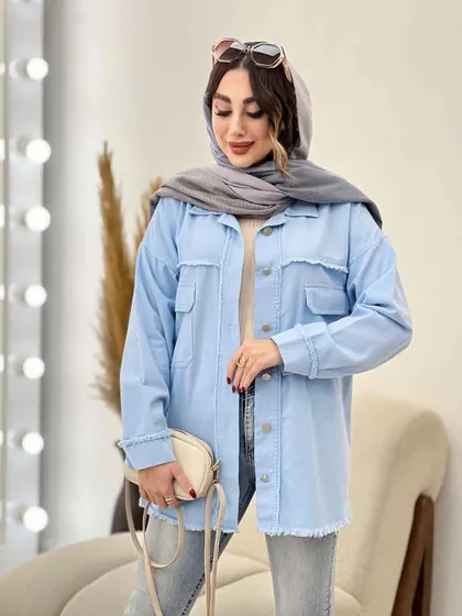 مانتو کتان ریش دار ترلان