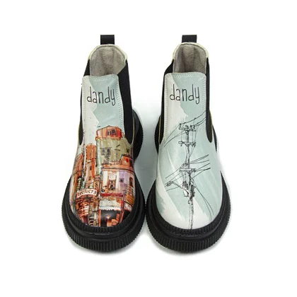 نیم بوت دندی طرح Daris