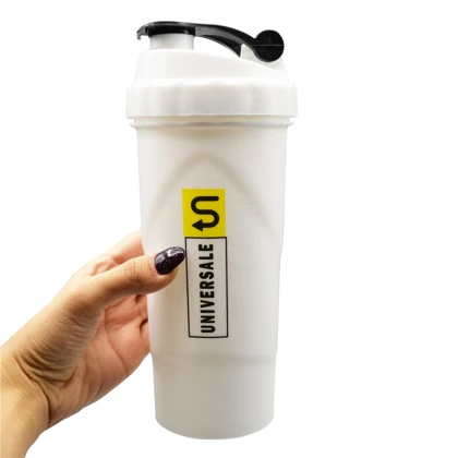 شیکر ورزشی یک تیکه یونیورسیل مدل Ebi رنگی درب ضامنی ظرفیت 0.7 لیتر