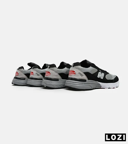 کفش کتانی بزرگ پا مشکی طوسی NEW BALANCE 993