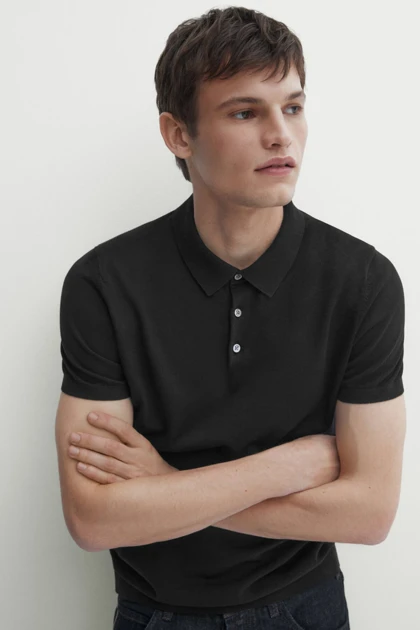 تیشرت یقه پولو مردانه massimo-dutti