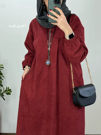 پیراهن مانتویی سارگل